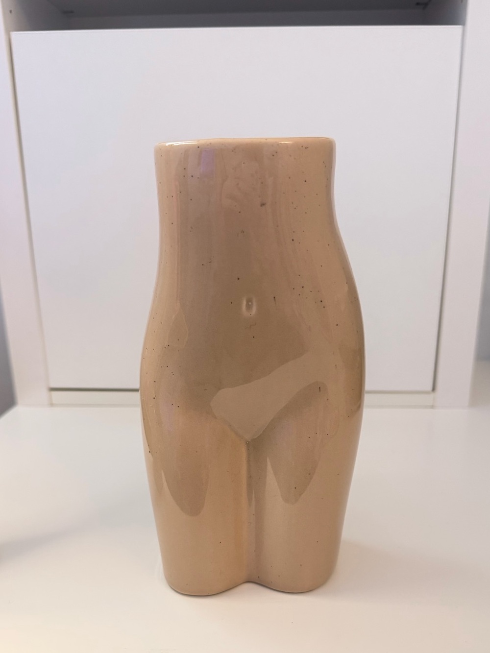 Urban Outfitters Female Form Beige Vase